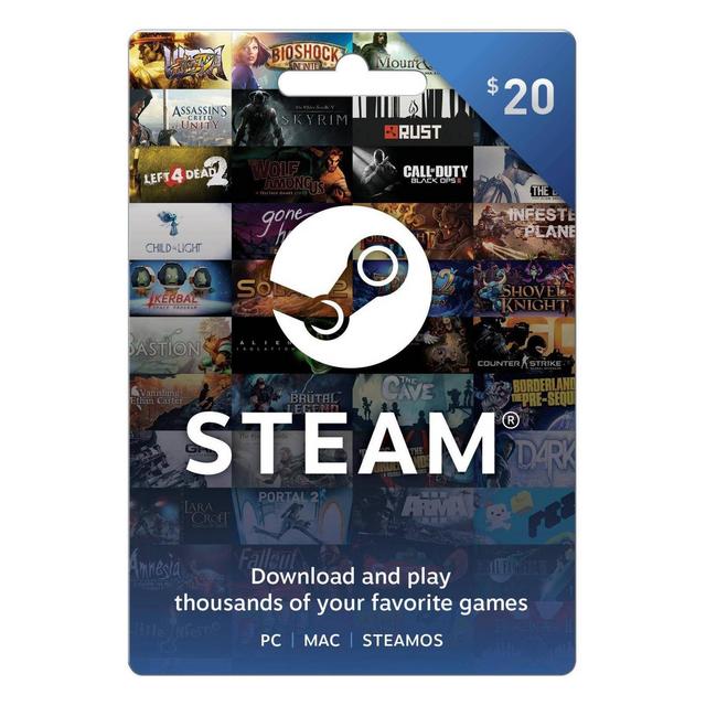 Steam Gift Card $20