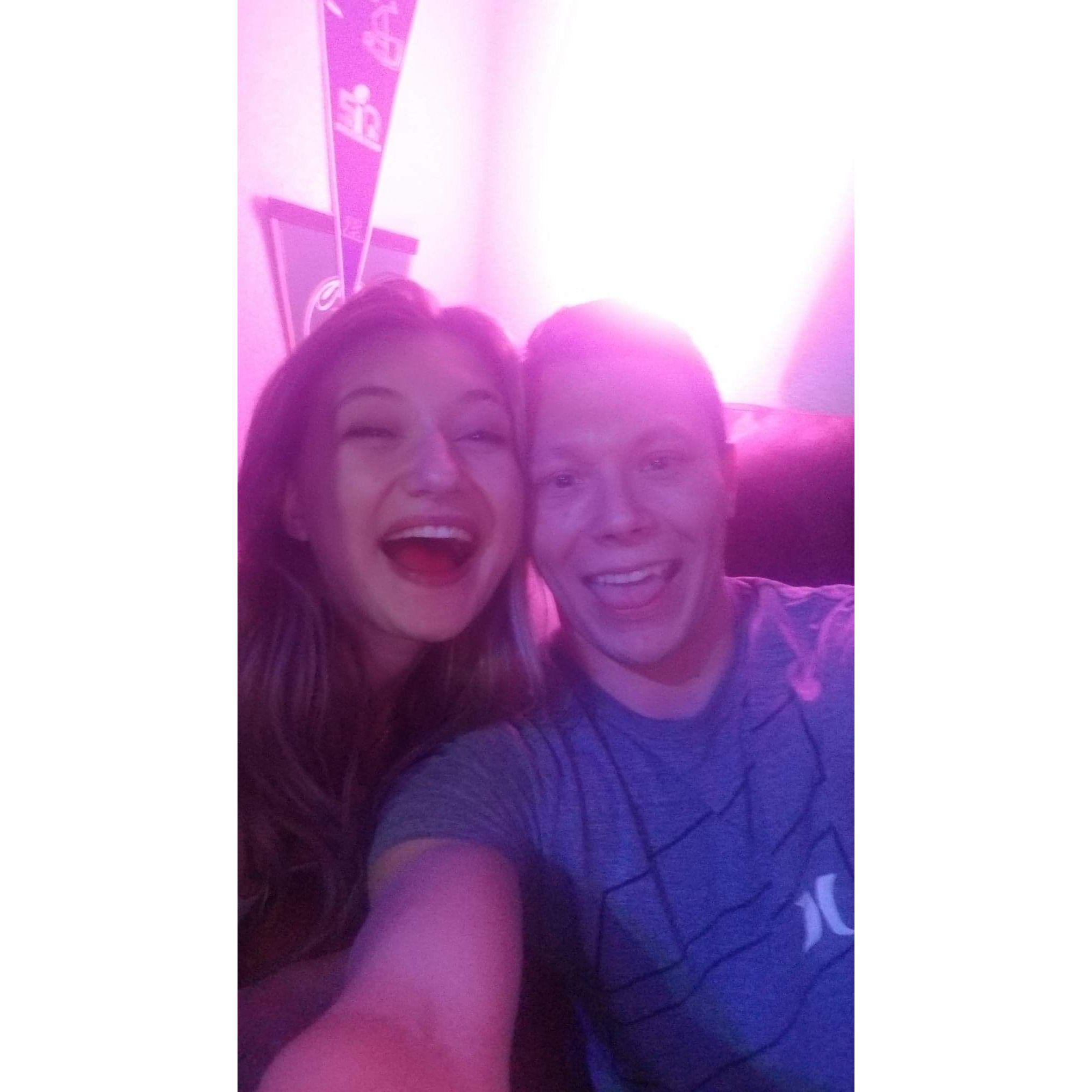 The first pic we ever took together :)