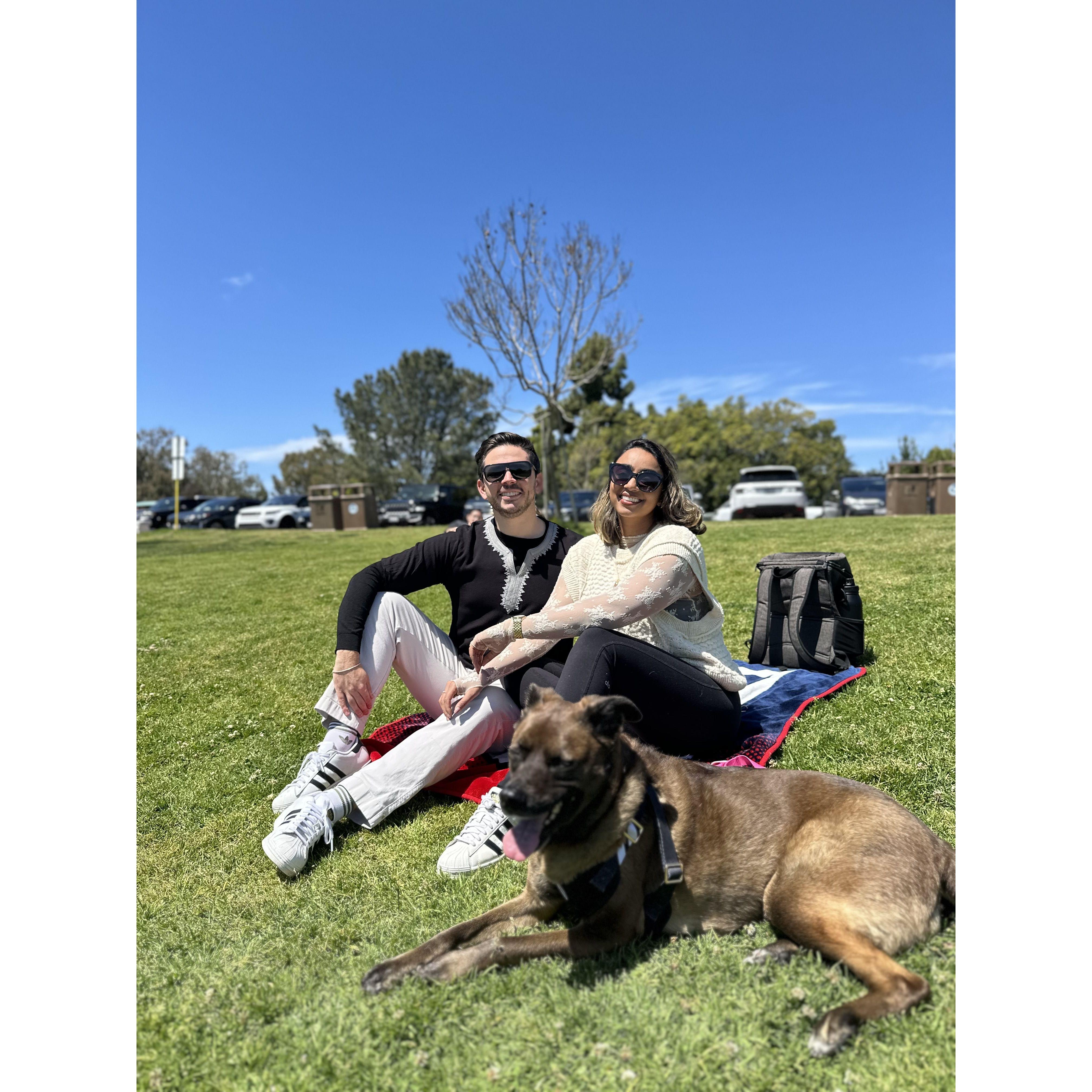 Where we first met: Kate Sessions Park