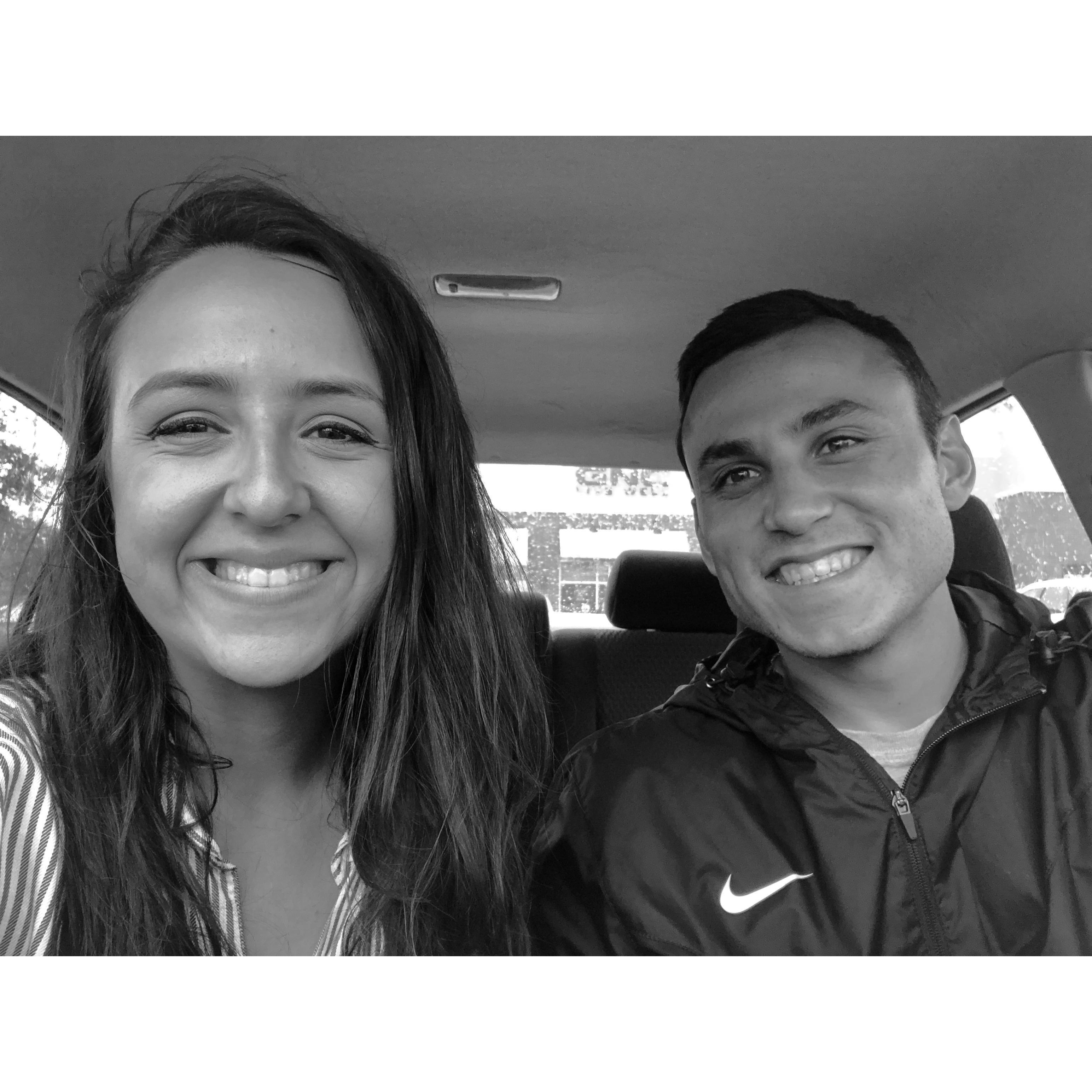 Cate was in town for a wedding we got açaí bowls in Jax!