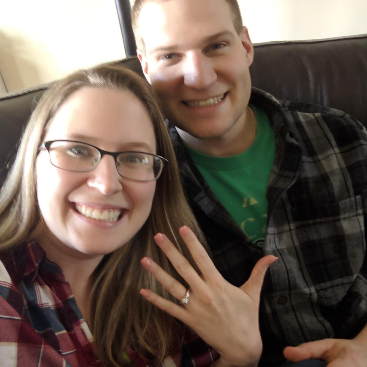 We're engaged!