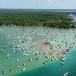 Torch Lake Sandbar