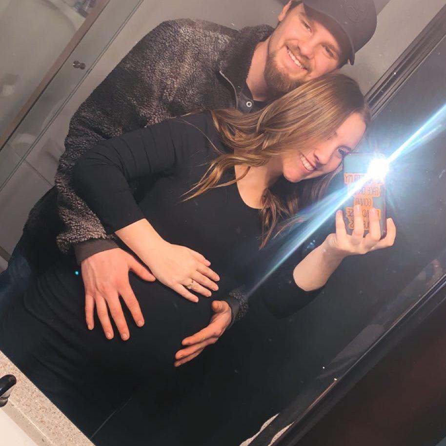 Pregnant with Paislee!!