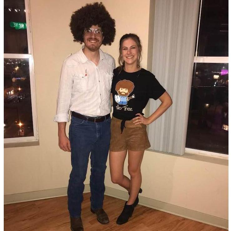 Matthew's Bob Ross themed birthday party