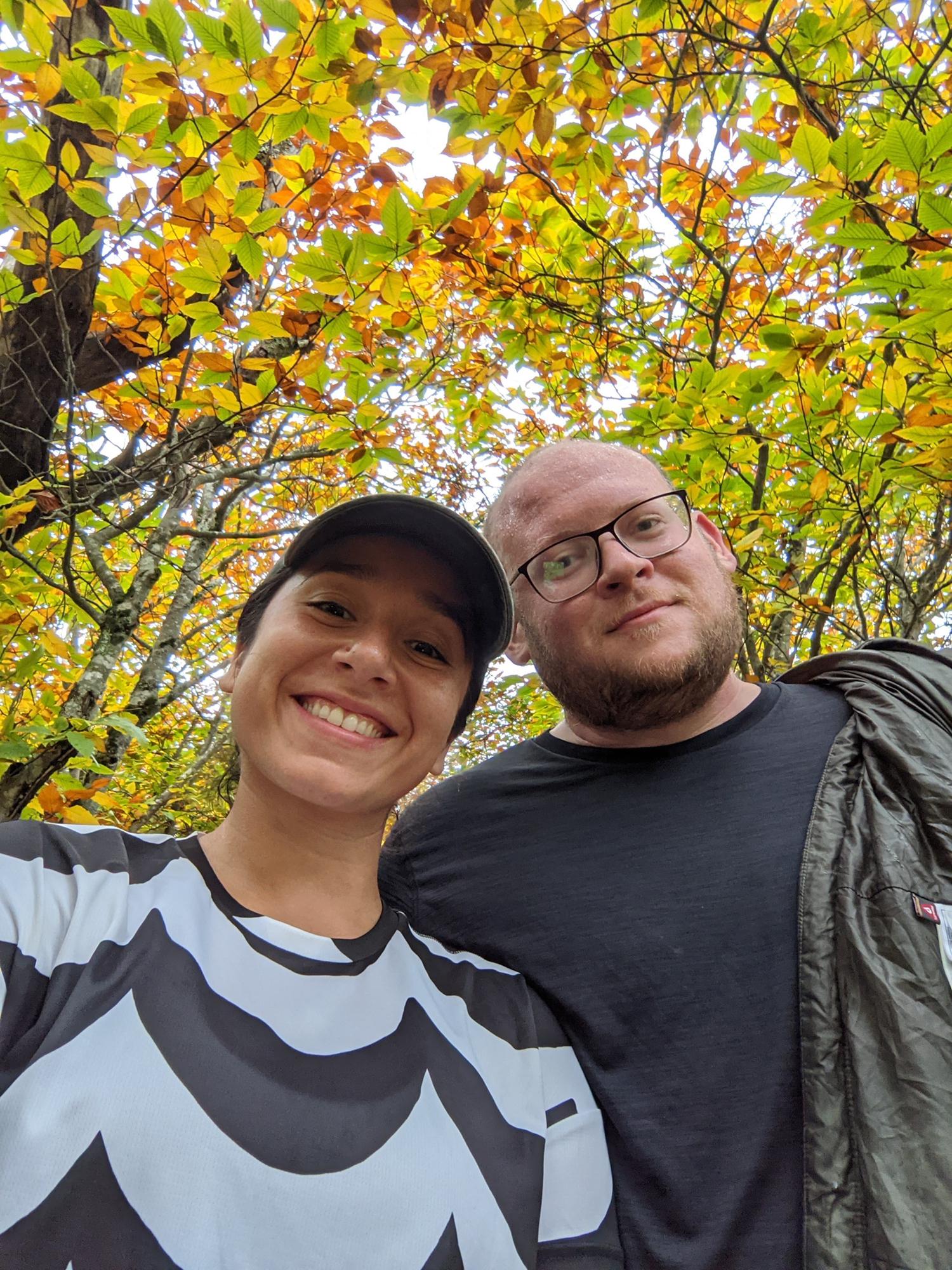 Hiking a bit of the Applachian Trail, October 2021