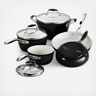 Ceramica Deluxe Gourmet 8-Piece Cookware Set