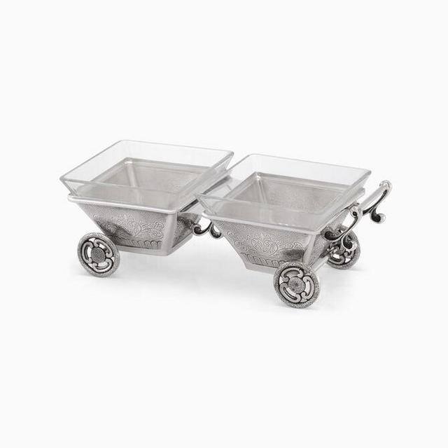 DOUBLE WHEELDRAW SALT HOLDER