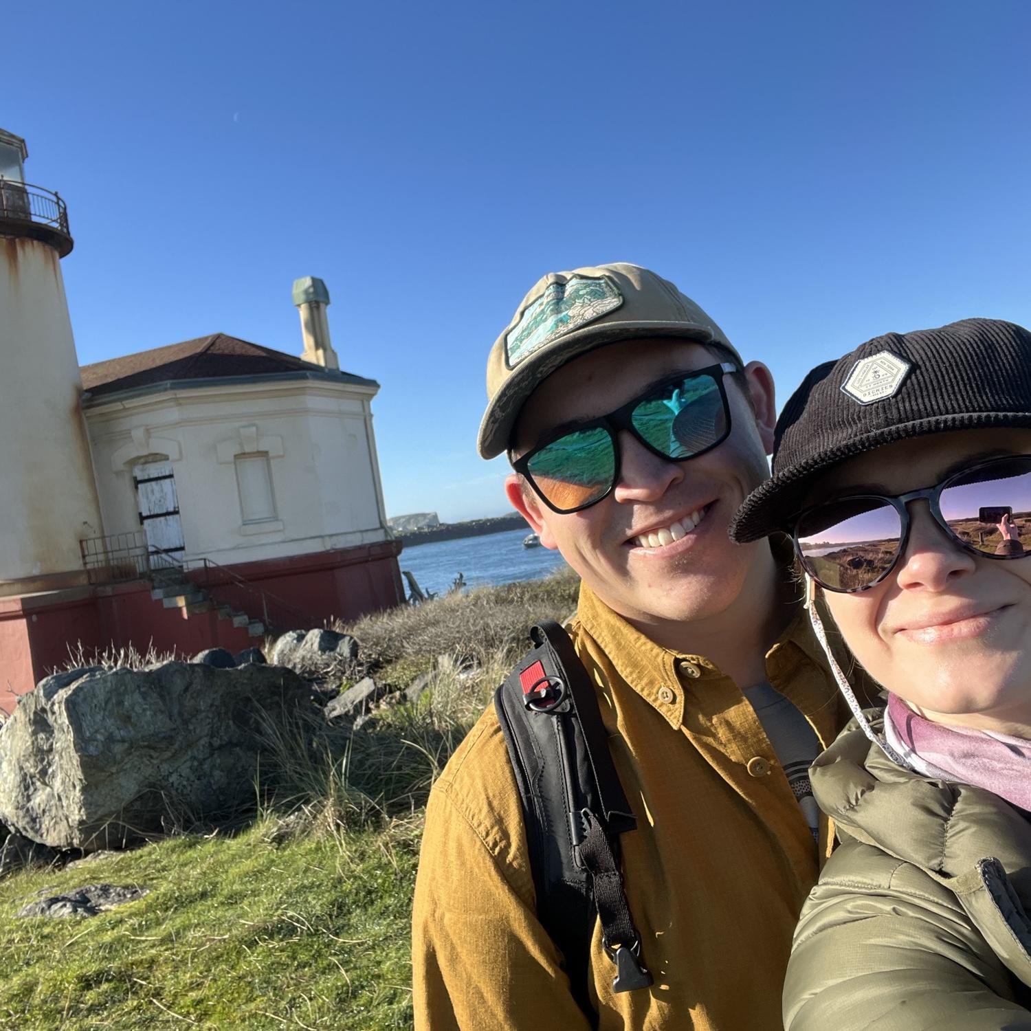 Lighthouse on Oregon coast