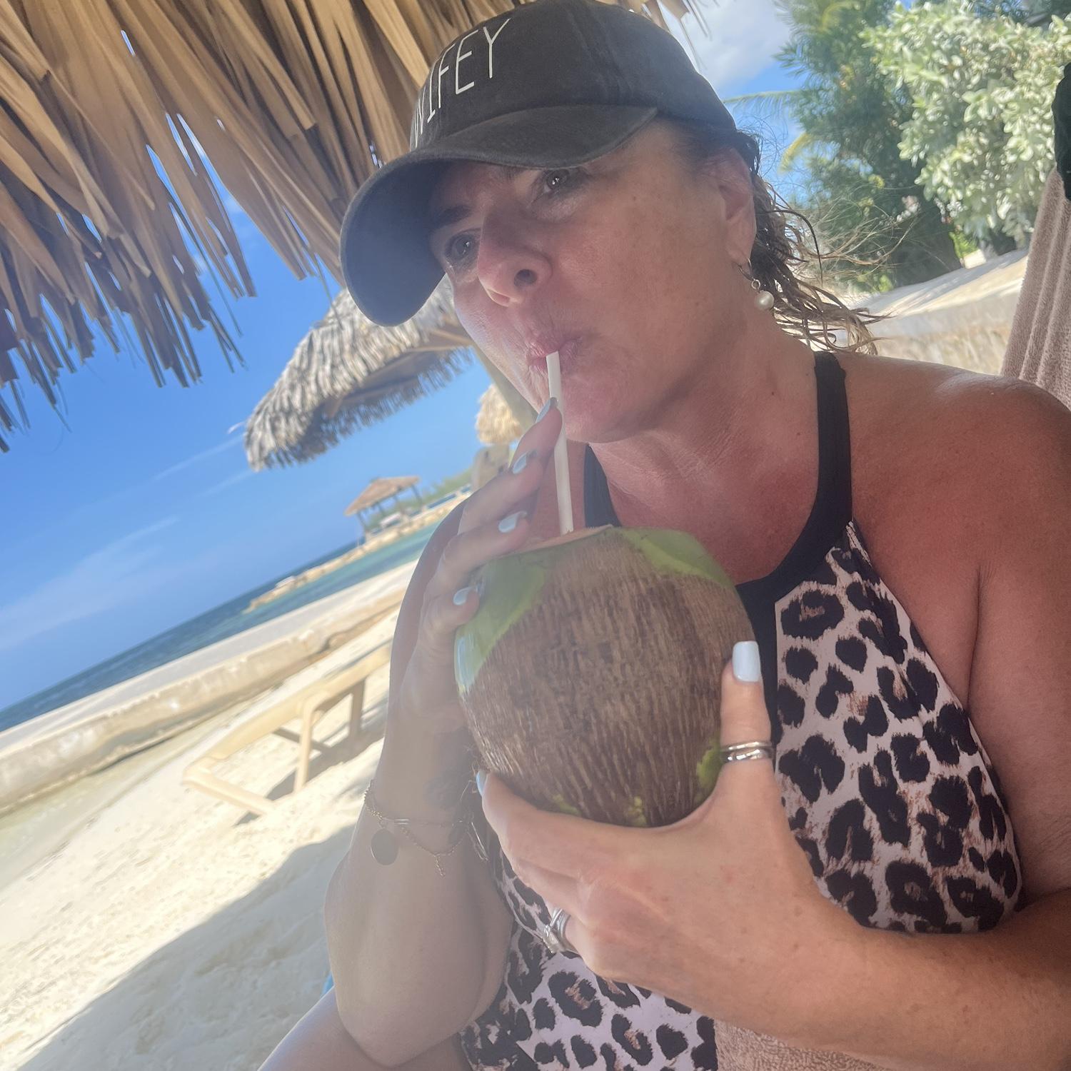 Loved doing this for the first time with you🌴🥥