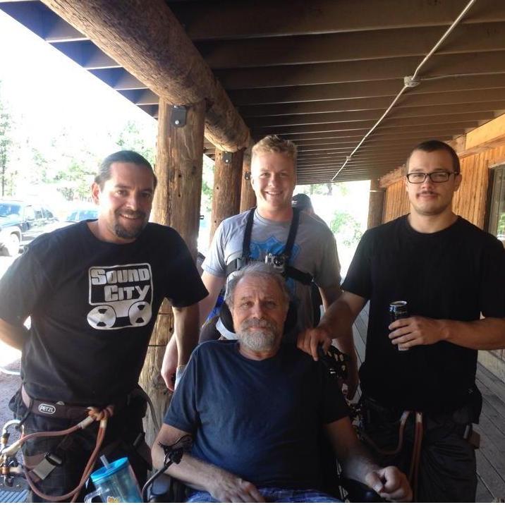 Andrew and I would like to honor those who cannot be there to celebrate with us on our special day. Andrew's dad would be so proud of the man Andrew is and the husband he will be! Love you Paul!