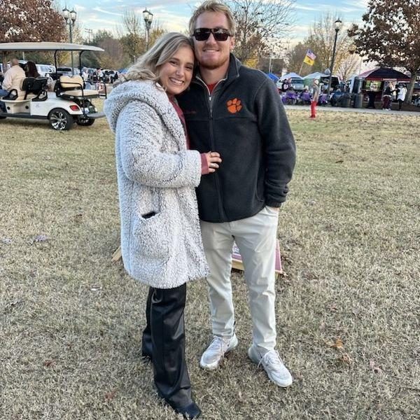 Our first Carolina-Clemson game!!