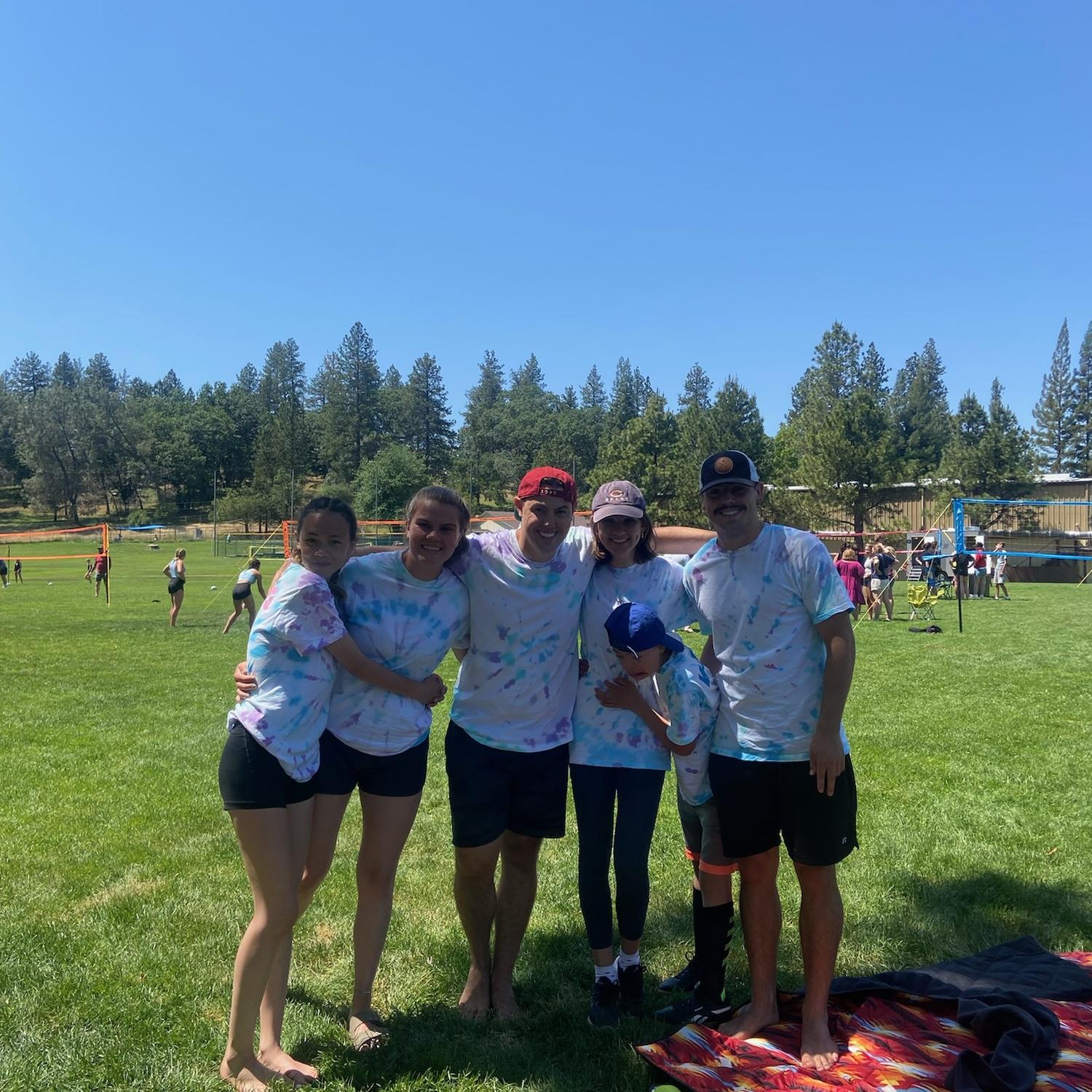 Volleyball with the Wongs!