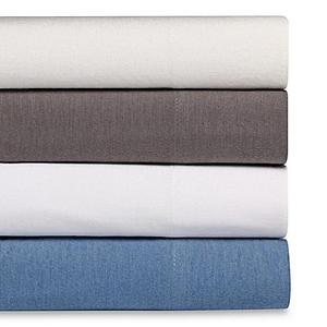 Home Collection Ultra Soft Flannel California King Sheet Set in Grey