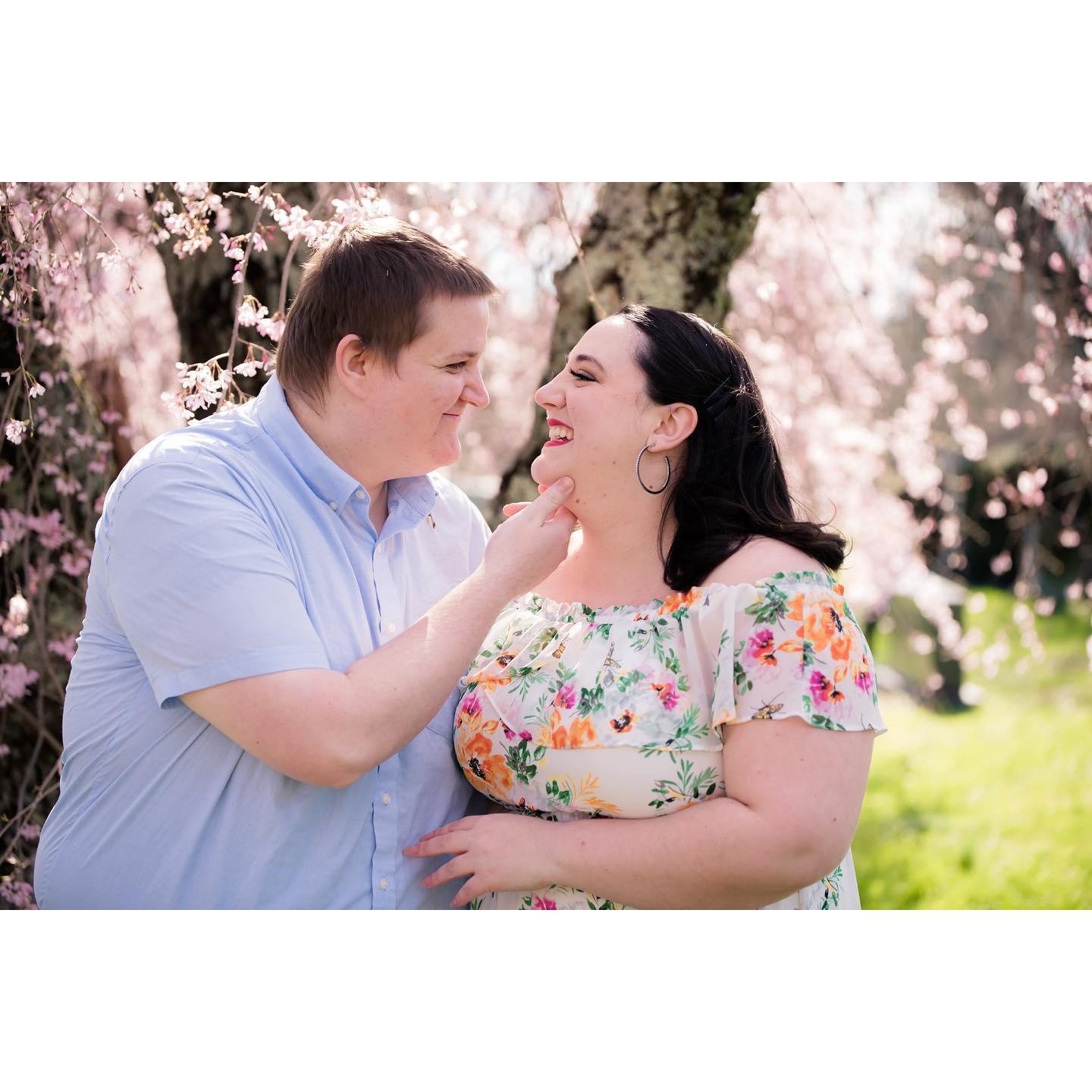 Spring 2022. Our first photoshoot together.