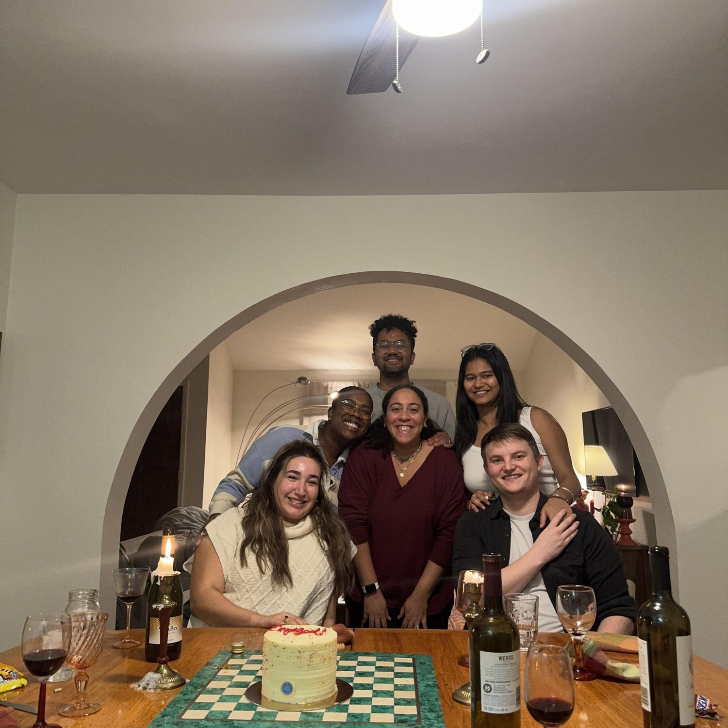 Celebrating our engagement with our Phoenix crew!