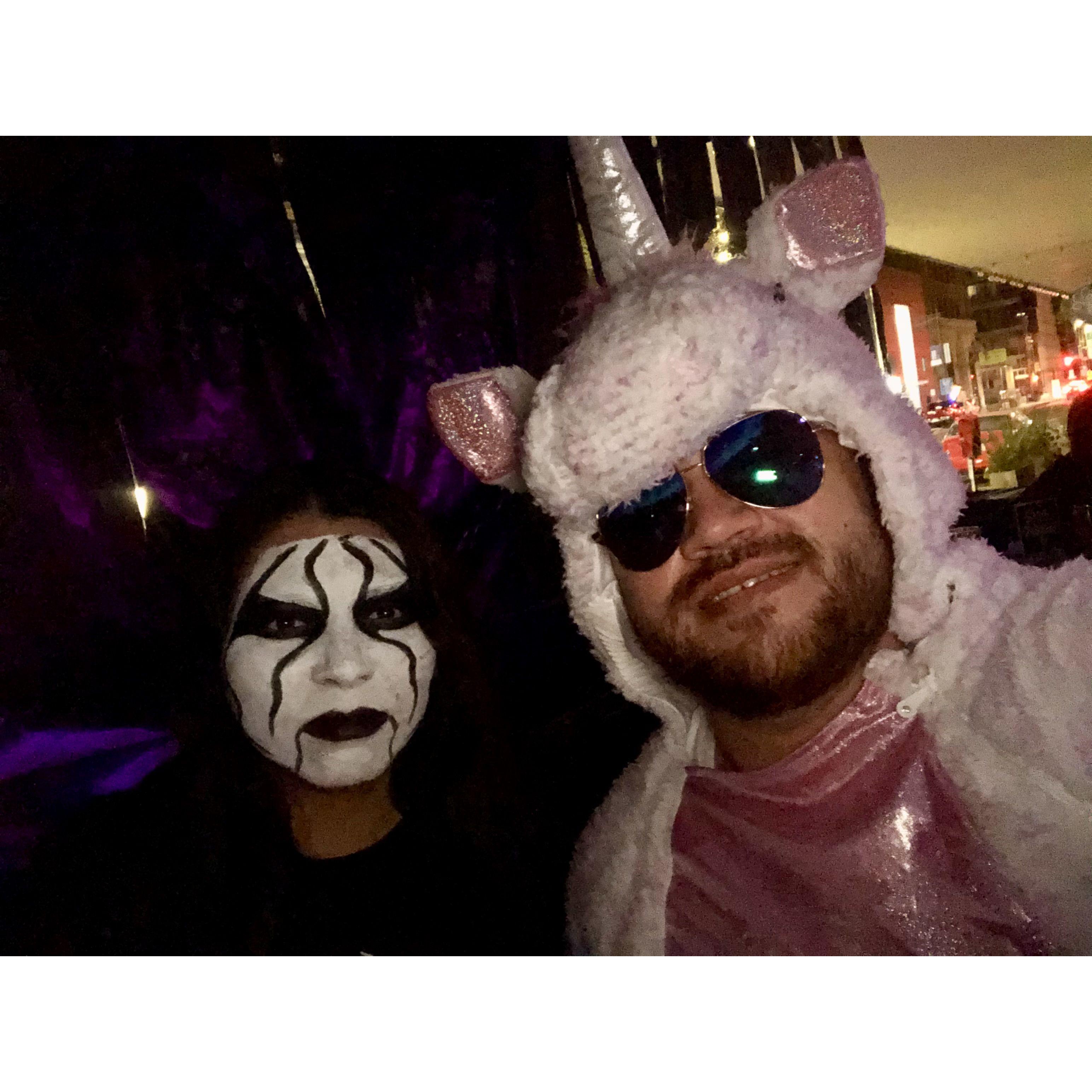 It's STING! Marry someone who will dress up as your favorite wrestler! Halloween 2020
