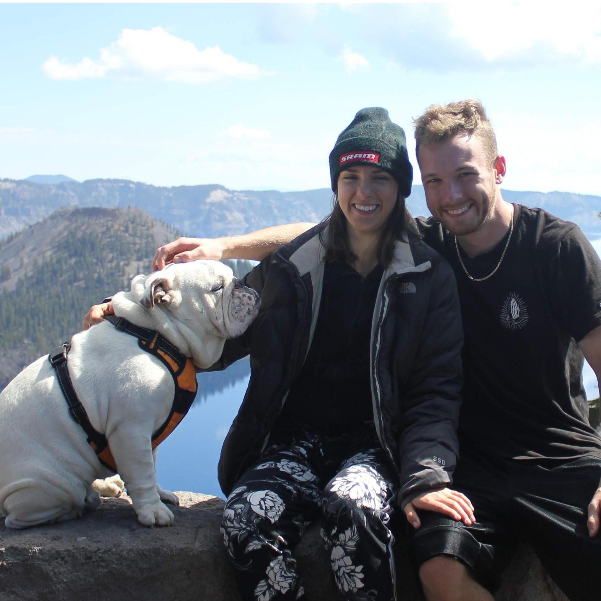 Taken at Crater Lake during our 2018 road trip to the Red Woods!