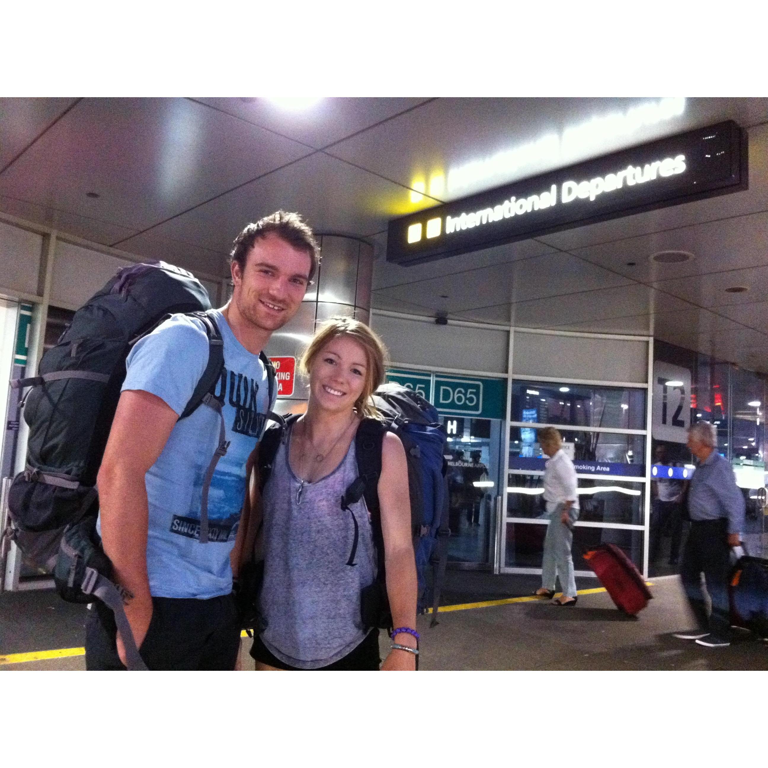 After just 4 months of dating we backpacked around NZ for 2 months.