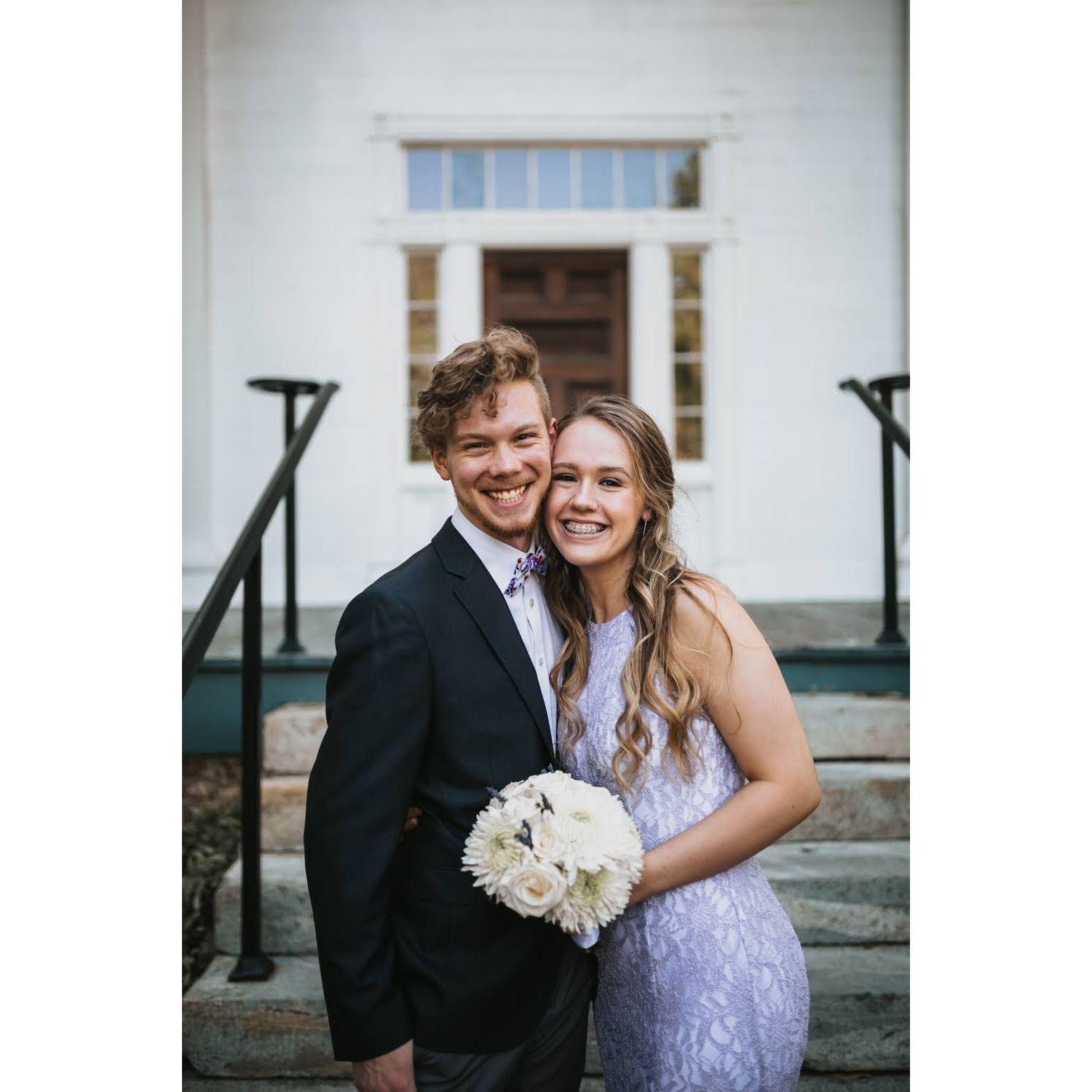 sydney's senior prom in 2019.
