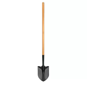 43.3 in. L Wood Handle Digging Carbon Steel Shovel