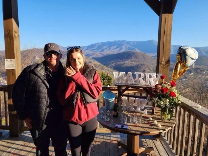 Gatlinburg, Tennessee. Where Bryan asked Arianna to be his wife! SHE SAID YES!