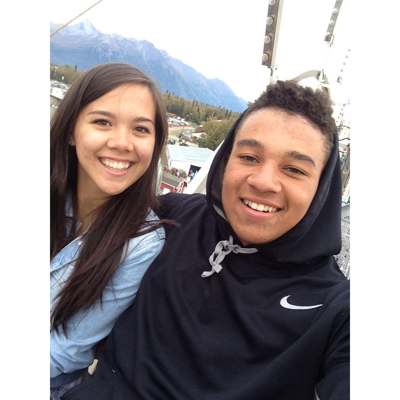 First AK State Fair together