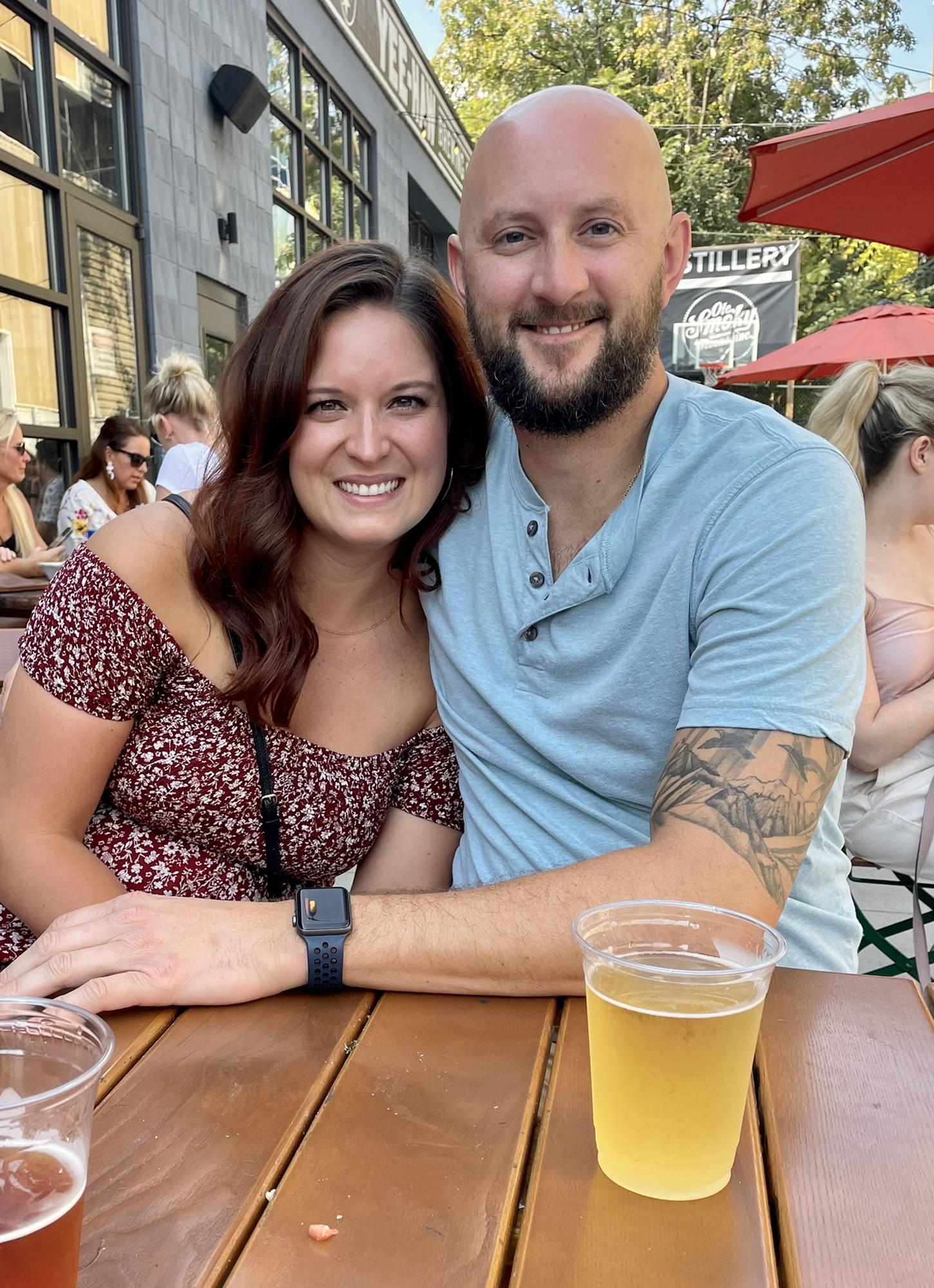 Our first major road trip to Nashville… We survived 8 hours in the car together!
