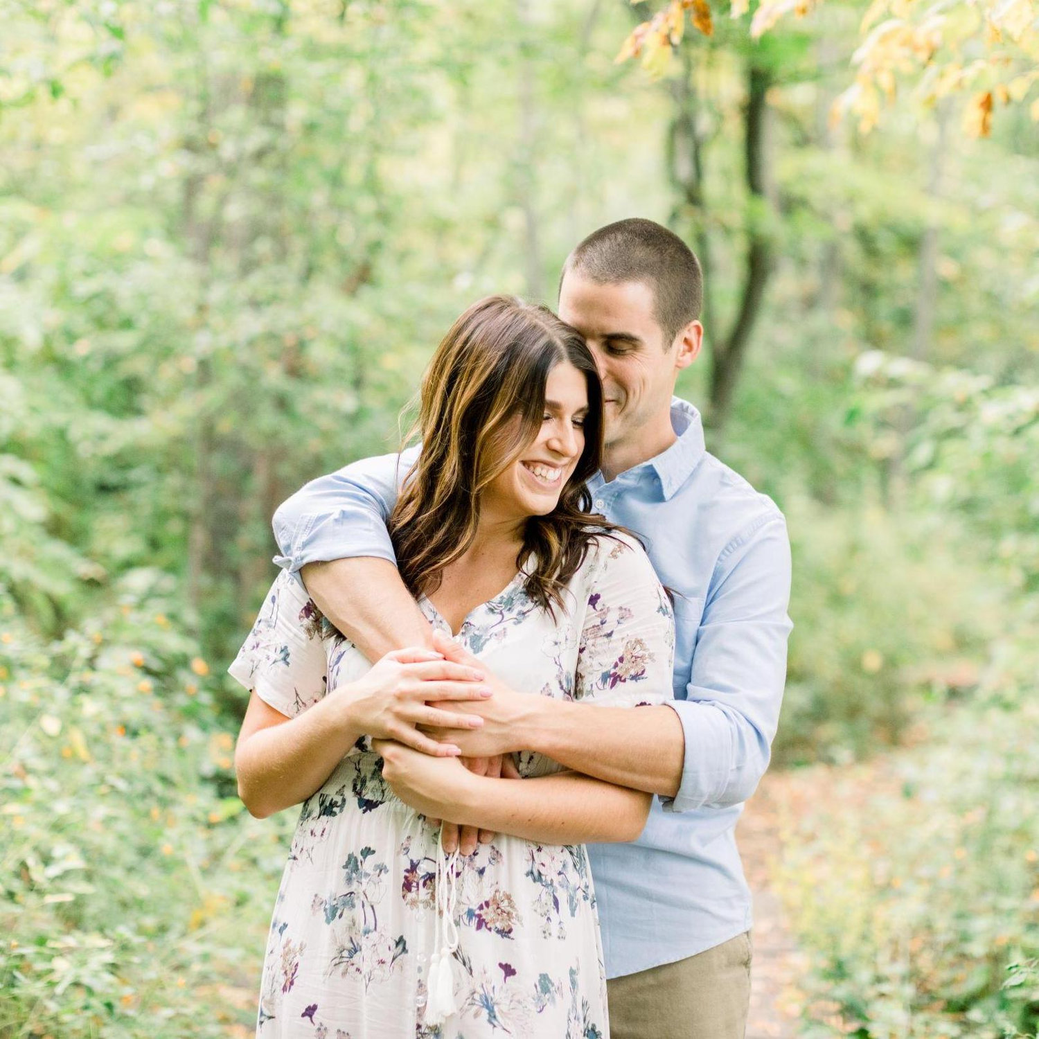 Engagement at High Cliff State Park