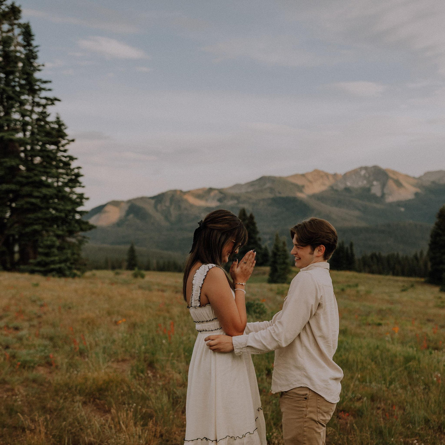 This is when Riley said yes.
