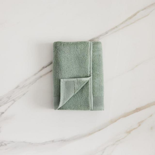 Organic Luxe Fibrosoft Towel, Eucalyptus, Hand Towel