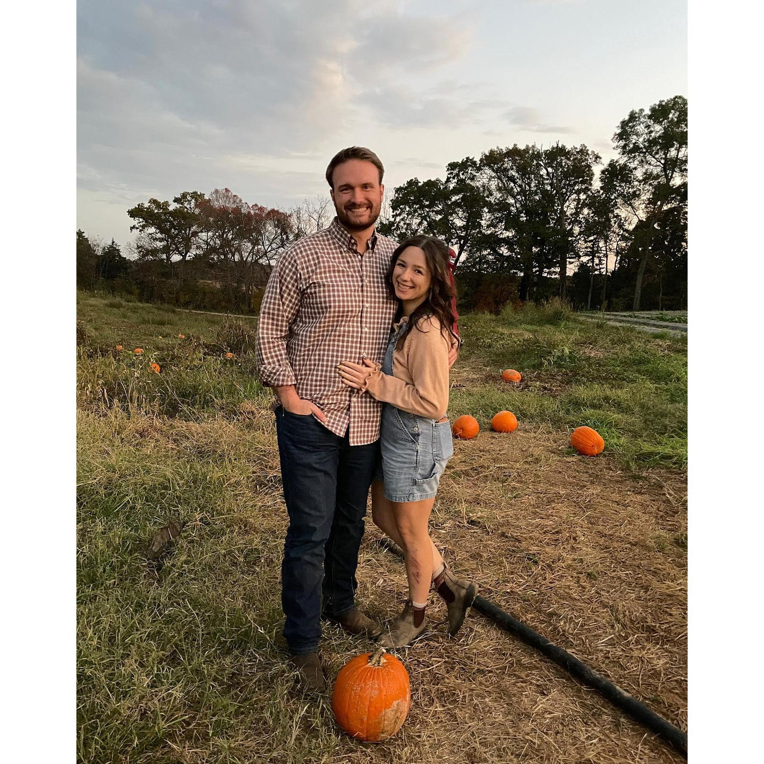Each other's pick of the pumpkin patch.