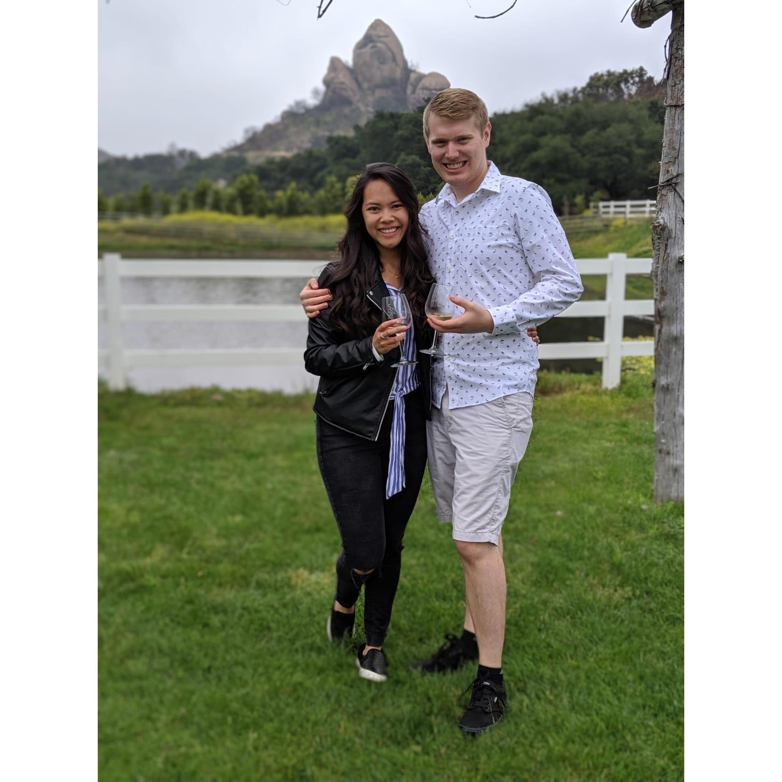 Our trip to CA - Malibu Safari Wine Tour