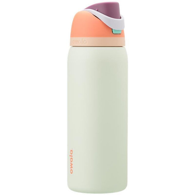 Owala FreeSip Insulated Stainless Steel Water Bottle with Straw for Sports, Travel, and School BPA-Free Sports Water Bottle, 40 oz, Surfs Edge