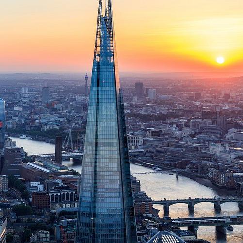Catch some views of London from The Shard!