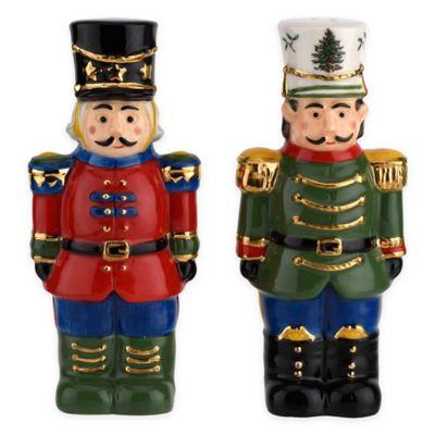 Spode® Christmas Tree Nutcracker Salt and Pepper Shakers