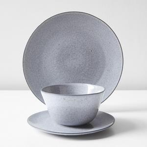 Grace Gray 3pc Dinnerware Set