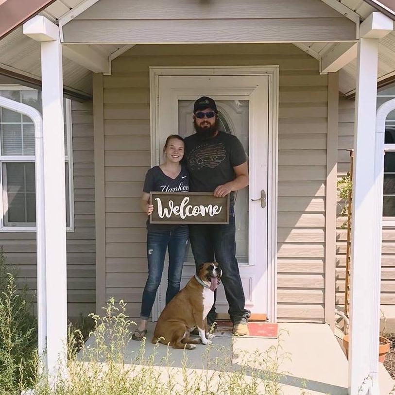 August 10th, 2018 when John and I purchased our home in Rudyard, MT. We moved in on the hottest day of the year, but thanks to great help from family, the move in went smooth!