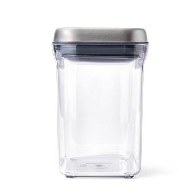 OXO SteeL 2.4-Quart POP Square Food Storage Container