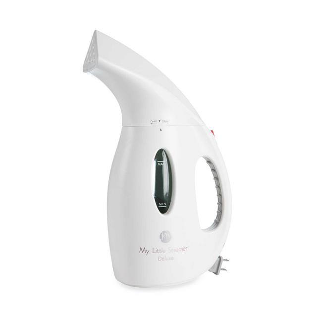 Joy Mangano My Little Steamer Deluxe Hand Steamer in White