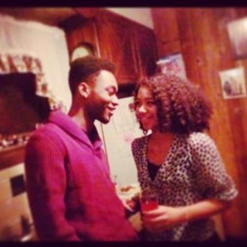 Kaysha's first time at Isaiah's house!