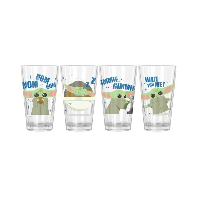 Star Wars™ The Mandalorian 16 oz. Pint Glasses (Set of 4)