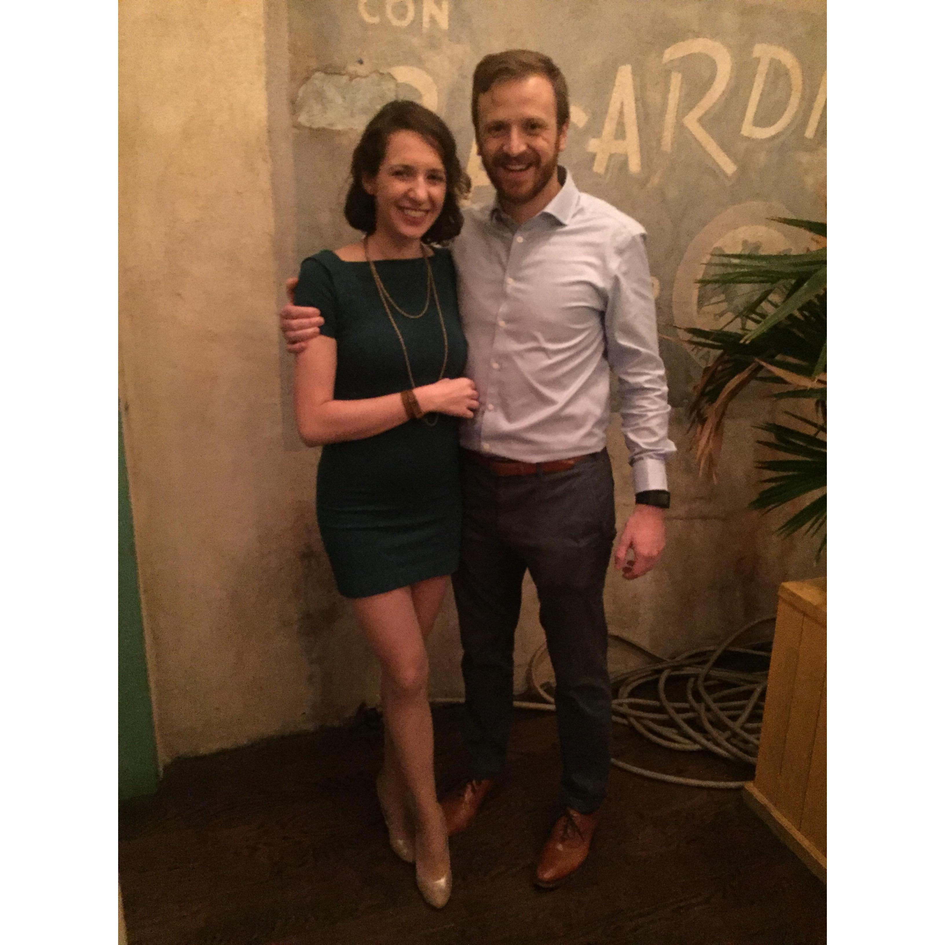Maybe it's a theme party, maybe we're just this dapper