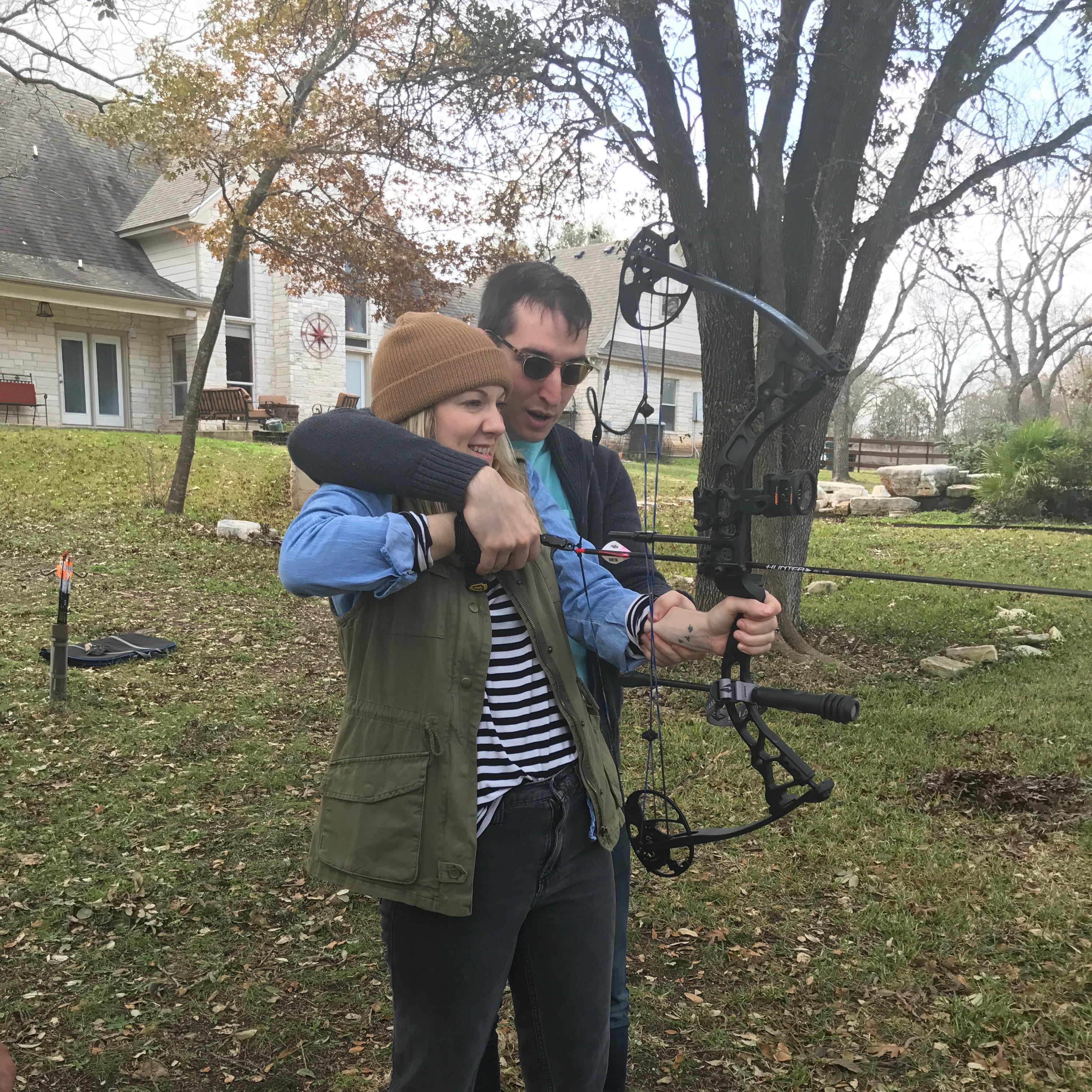 We're outdoorsy.