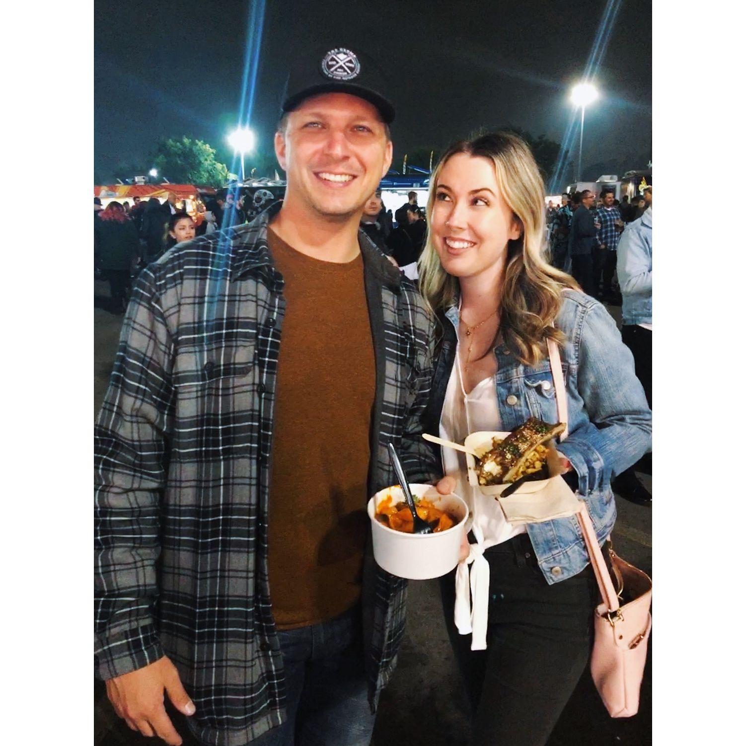 Orange County fair with AJ and Sapphire