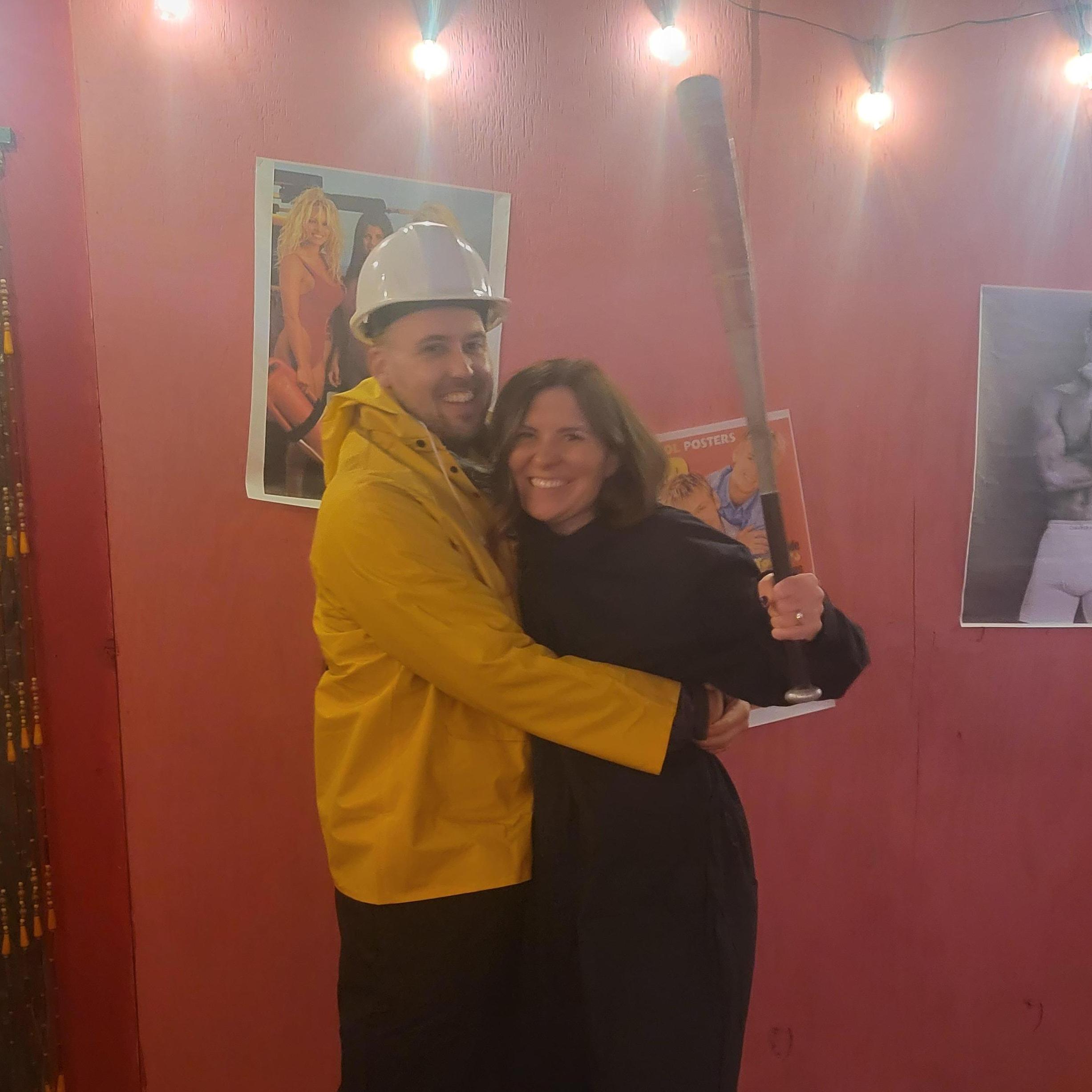 Rage room! This was very fun.