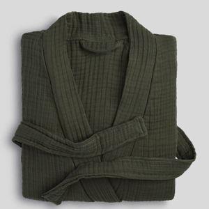 Cloud Cotton Robe (Evergreen) - Medium