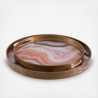 2-Piece Mundi Tray Set