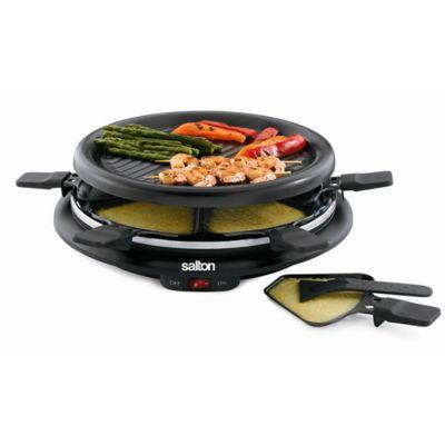 Salton 6-Person Party Grill & Raclette Set