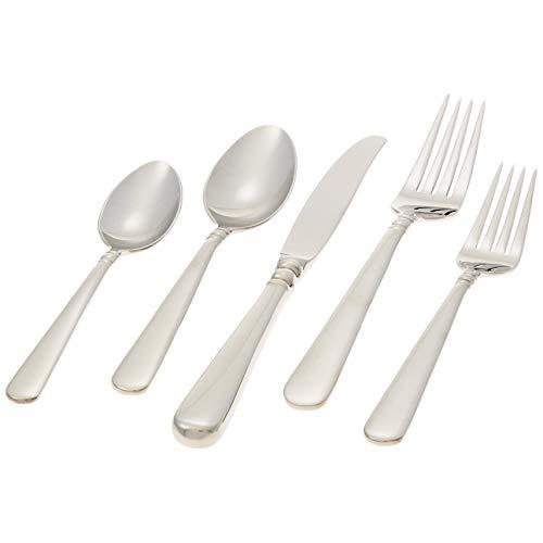 Lenox Pearl Platinum Stainless-Steel 5-Piece Place Setting, Service for 1 - 6199160