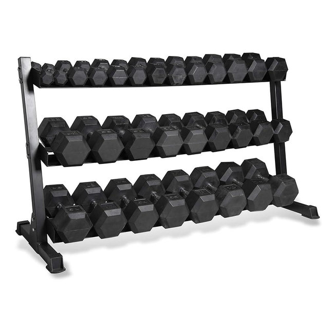 CAP Barbell Dumbbell Set with Rack | Multiple Options 280 lb, 550 lb & 1200 lb